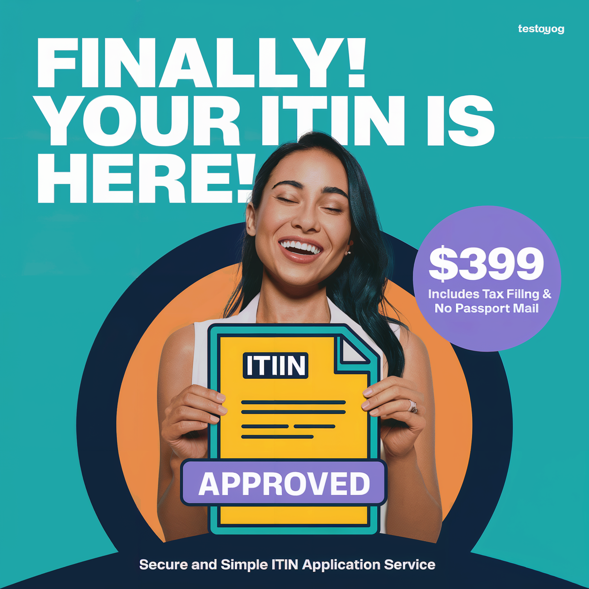 Secure ITIN & Tax Filing (No Passport Mail)